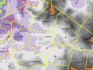 Cropmarks with today%27s Parish boundaries
